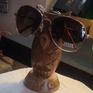 Guess Men's Brown Aviator Sunglasses
